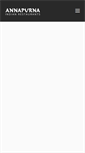 Mobile Screenshot of annapurnaindiancuisine.com